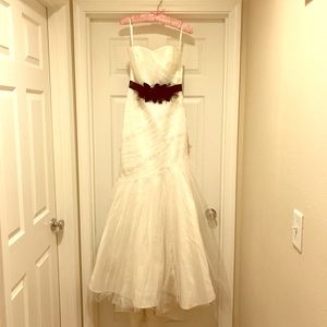 White House Black Market “Victoria” wedding gown.